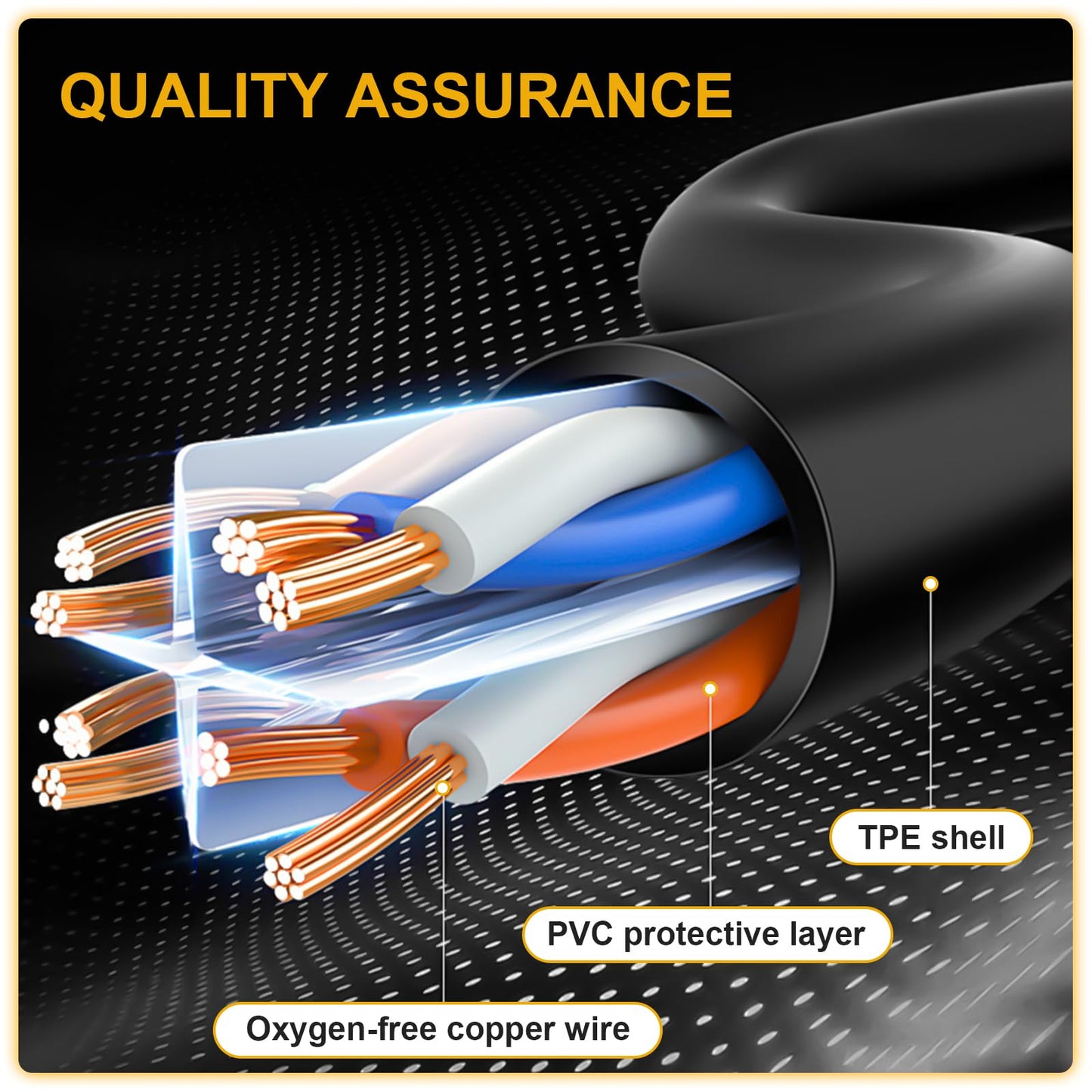Sqrmekoko Audio Cable Compatible with Bose QuietComfort 3 QC3 QC 3 Headphones