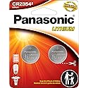 Panasonic CR2354 3.0 Volt Long Lasting Lithium Coin Cell Batteries in Child Resistant, Standards Based Packaging, 2-Battery Pack