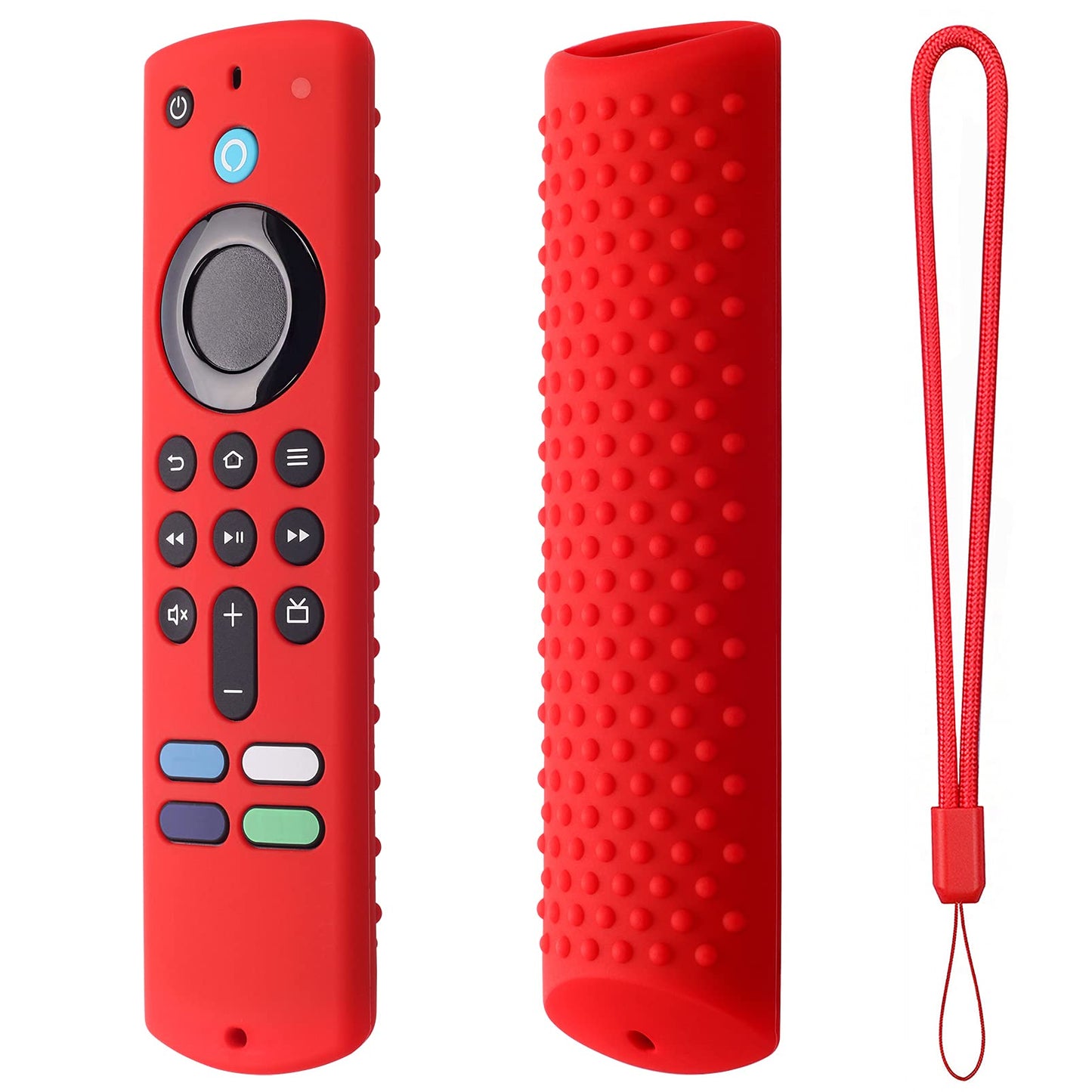 Hi Color Silicone Cover Compatible with 5.6 Inch Fire TV Stick (3rd Gen) Remote Firestick Remote Cover for Firesticksticktv Silicone Protective Case