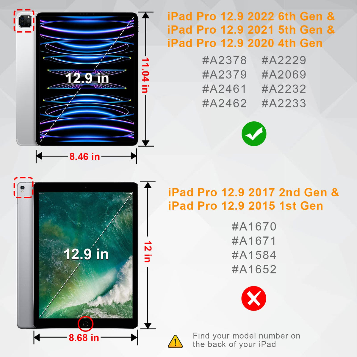 Fintie Magnetic Stand Case for iPad Pro 12.9 6th/5th/4th/3rd Generation