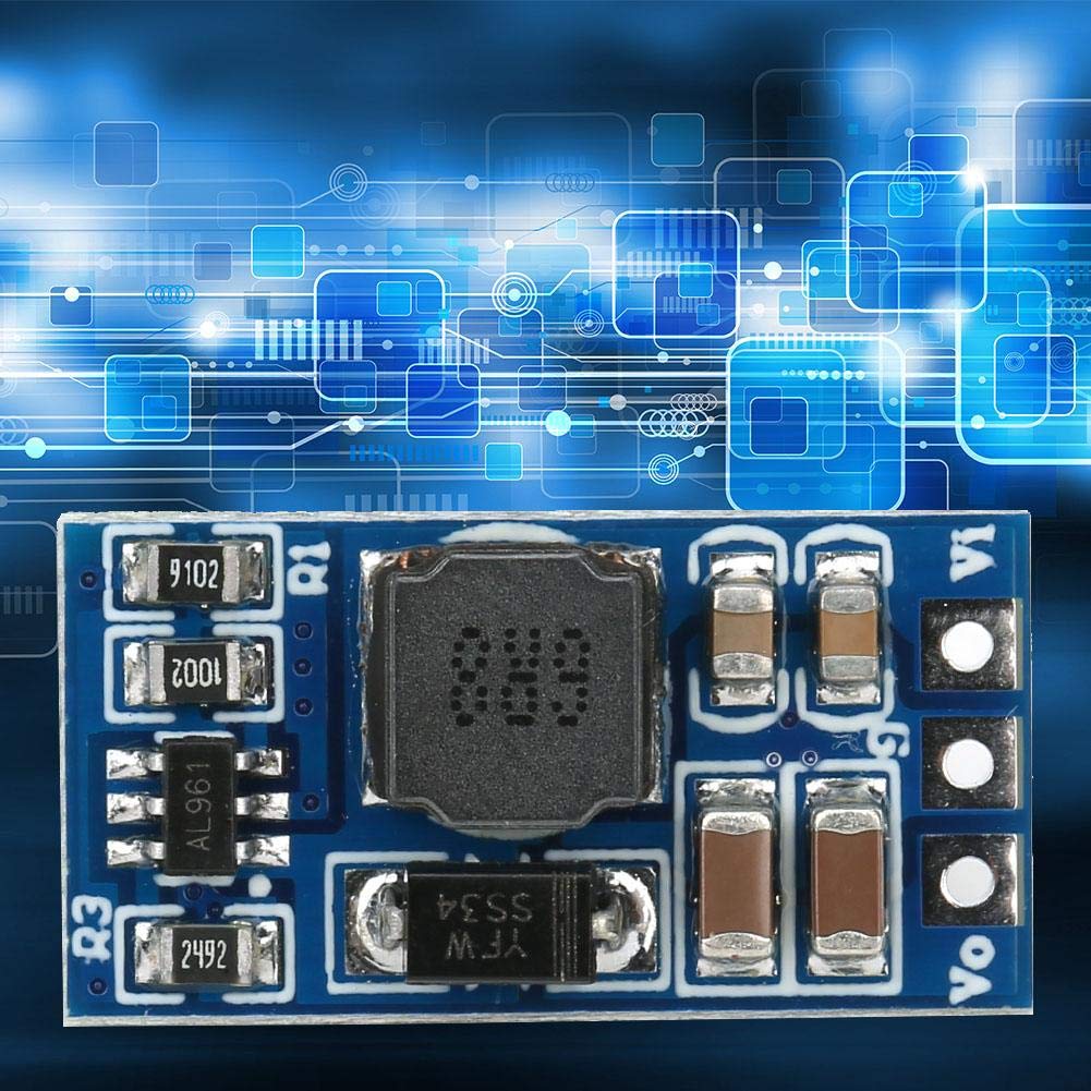 2Pcs DC-DC Regulator Module Step-up Module Boost Converter for LED Motor 7W 2.6-5.5 to 5V/6V/9V/12V ND0412SA(5V)