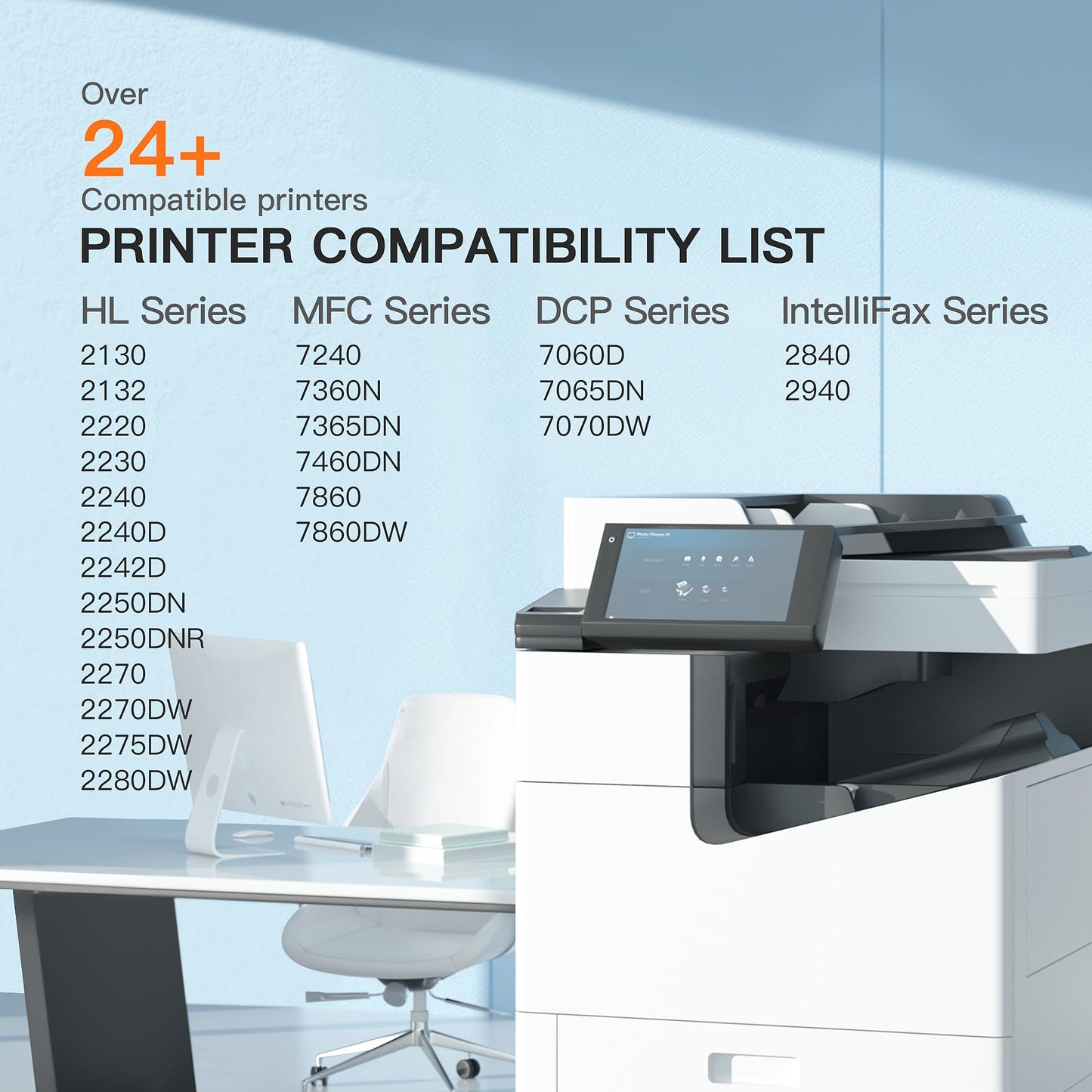 E-Z Ink Compatible Toner Cartridge and Drum Unit Replacement for Brother TN450 TN420 DR420 to use with HL-2270DW HL-2280DW HL-2230 HL-2240 MFC-7360N