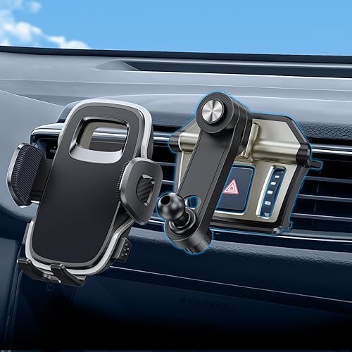 ELOHEI Phone Mount for Nissan Rogue with Custom Base, Specifically Design Car Phone Holder for Nissan Rogue 2014-2020 Accessories, for 4.7-7 in Phones
