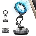 MYSISLE 360° Vacuum Magnetic Car Phone Holder | 2800gf Magnet, 90+LBS Suction, Foldable Mount for iPhone 17/16/15/14/13/12 Series