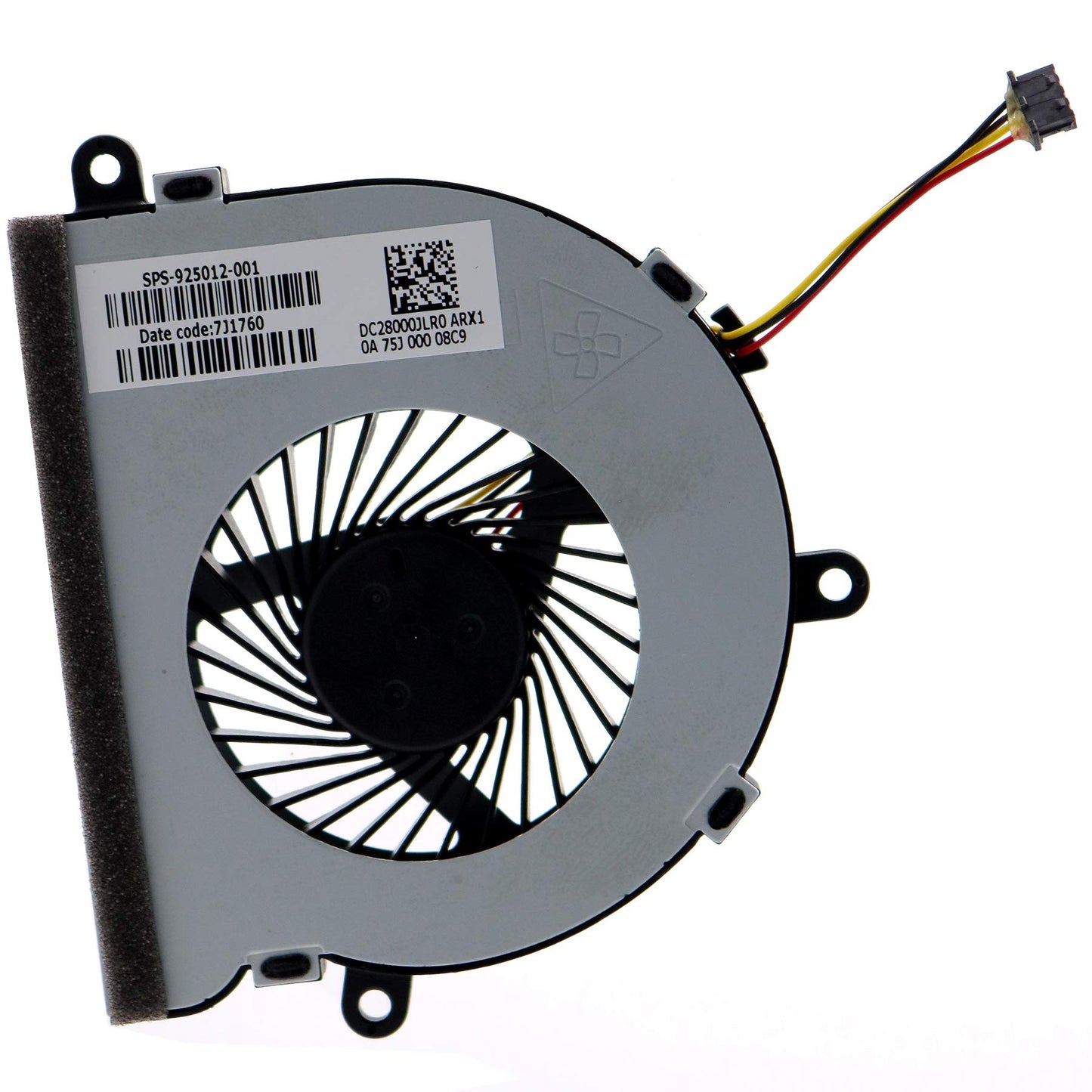 Deal4GO CPU Cooling Fan 813946-001 925012-001 Replacement Replacement for HP 15-AC 15-AF 15-AY 15-BA 15-BS 15-BW 250 255 256 G4 G5 G6