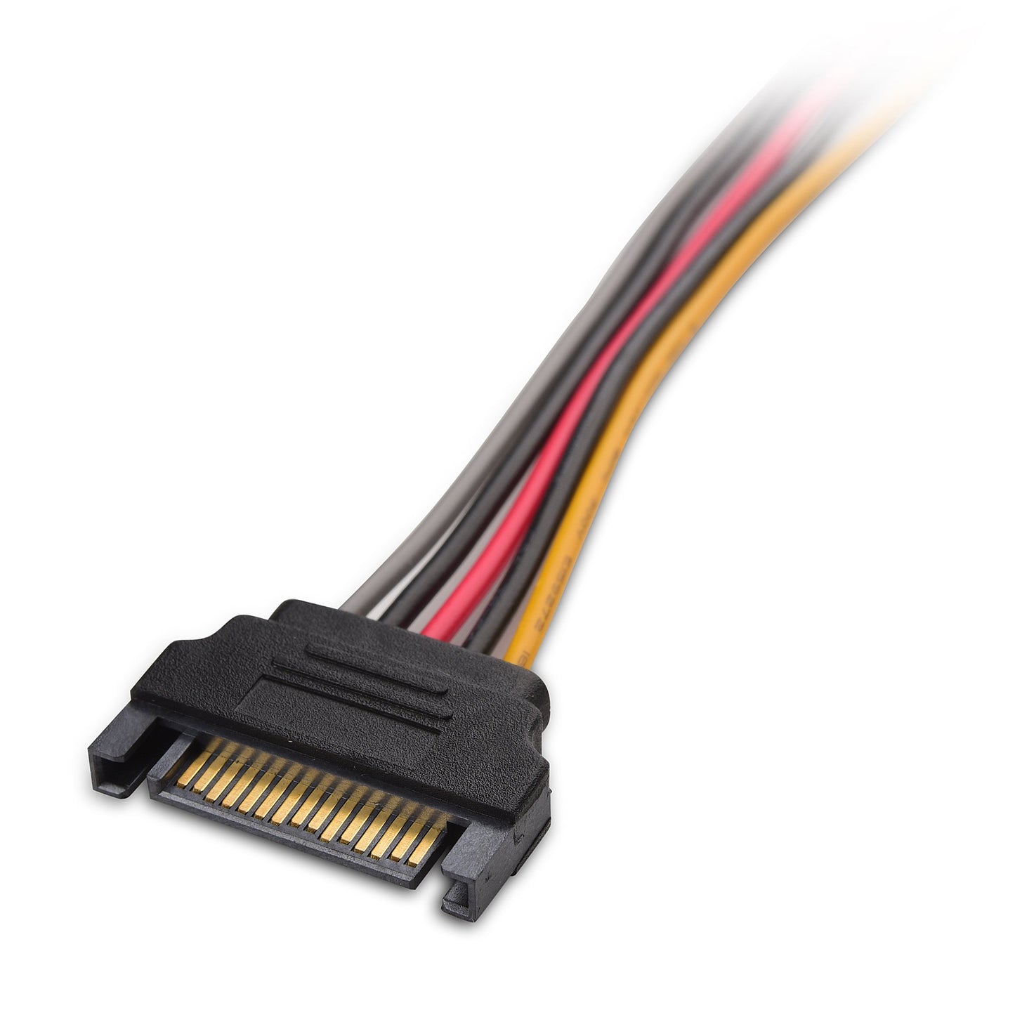 Cable Matters 3-Pack 15 Pin SATA Power Extension Cable - 8 Inches, SATA Power Cable for Hard Drive and SSD