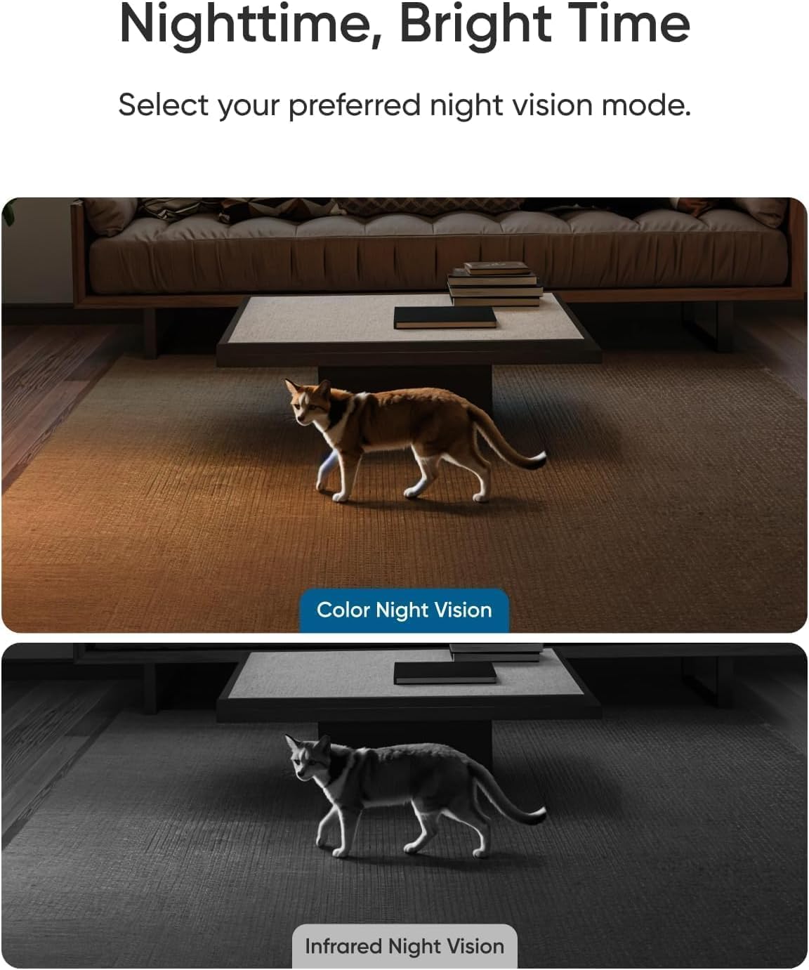 eufy Security 4K UHD Indoor Camera E30 (2-Pack),360° Pan Tilt,AI Auto Tracking,Color Night Vision,Pet/Baby Camera with Two-Way Audio,AI Human/Pet