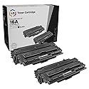 LD Products Remanufactured Toner Cartridge Replacement for HP 16A Q7516A (Black, 2-Pack) Compatible with The Following HP LaserJet: 5200, 5200dtn