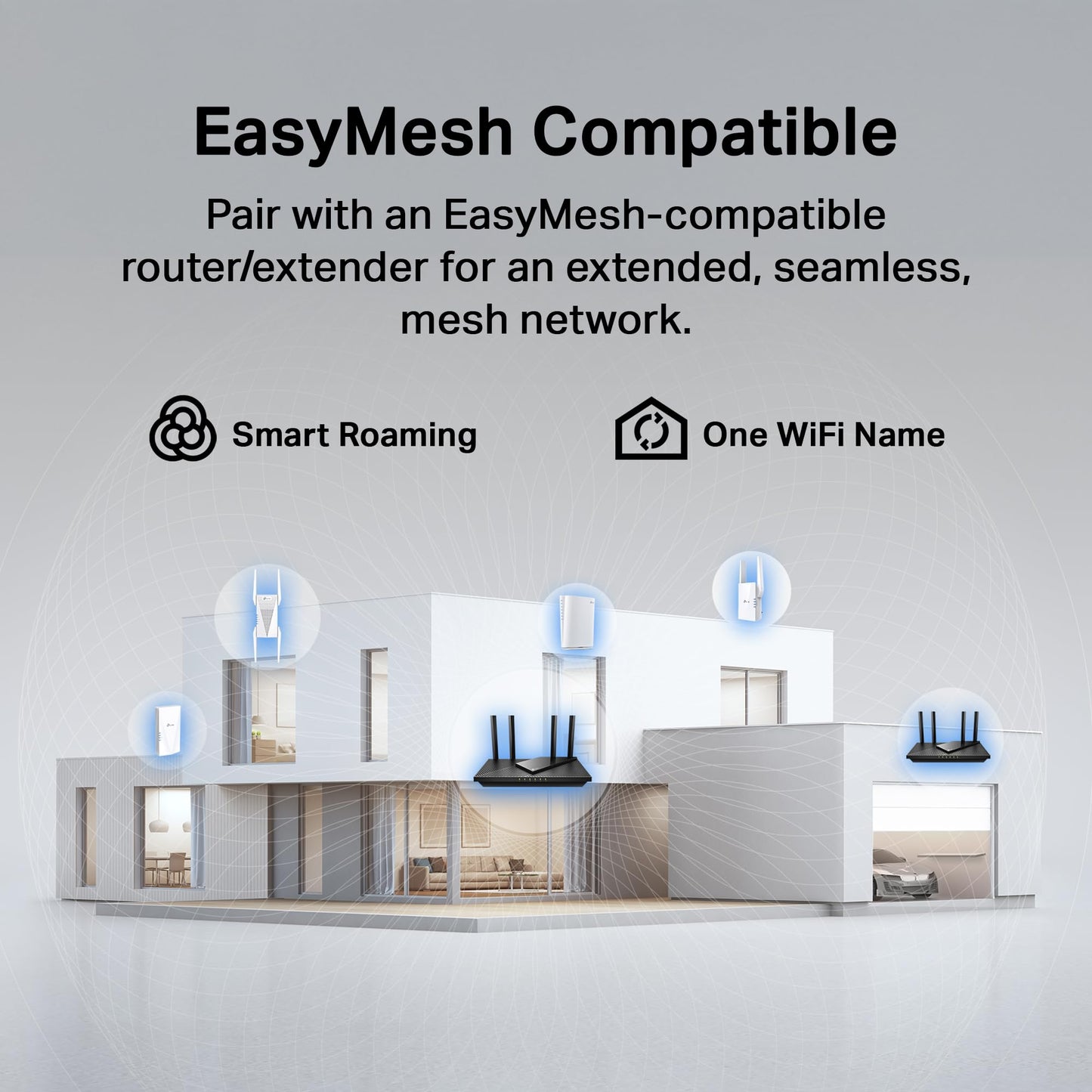 TP-Link AX1800 WiFi 6 Router (Archer AX21) – Dual Band Wireless Internet, Gigabit, Easy Mesh, Works with Alexa - A Certified for Humans Device, Free Expert Support