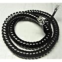 DIY-BizPhones 5 Pack Black 12' Ft AT-T Compatible Handset Cords Syn248 SynJ Synapse Phone SB67118 SB67138 SB67148 SB67158 SB35025 SB35031 SB67025