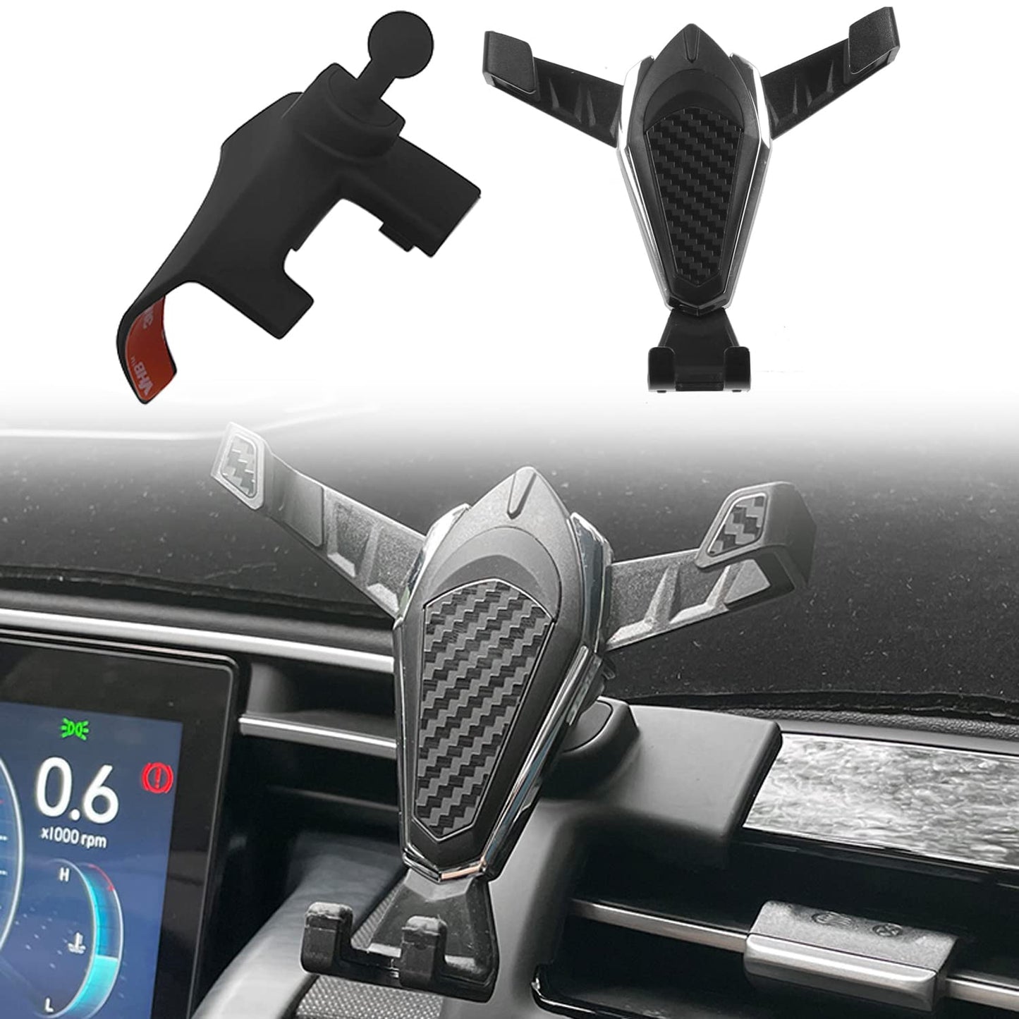 CTH for Hyundai Tucson 2022 2023 2024 Dashboard Air Vent Outlet Mount Cell Phone Holder Stand Phone Cradles Compatible with Most Smartphones