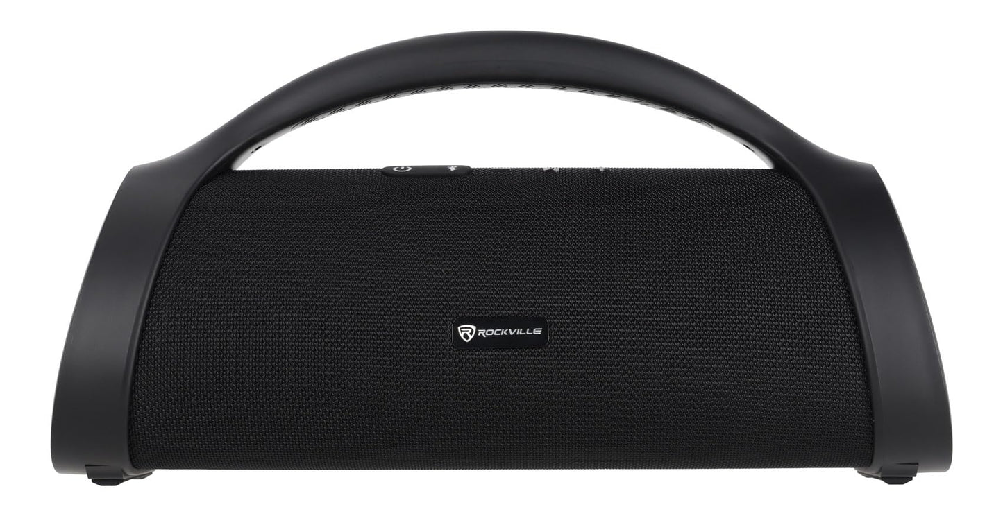 Rockville Sonic-XXL 70W Portable Bluetooth Speaker, Deep Bass, IPX5 Water-Resistant, 33 Ft Bluetooth Range, 24-Hour Battery, USB/SD Playback,