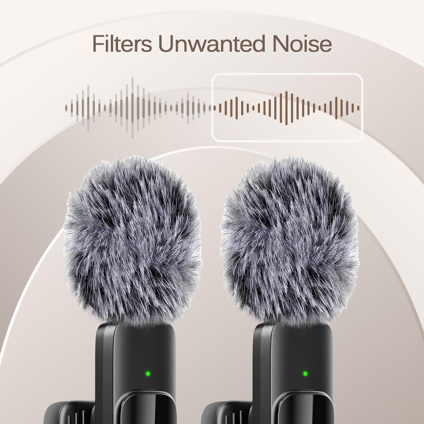 Labstandard Professional Wireless Lavalier Lapel Microphone for iPhone, iPad, mini Video Recording Mic forInterview Video Podcast Vlog