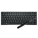 Laptop Replacement Keyboard Compatible for HP ProBook 440 G6 445 G6 440 G7 445 G7 Backlit L74245-071 L38138-001 (Spanish Layout)