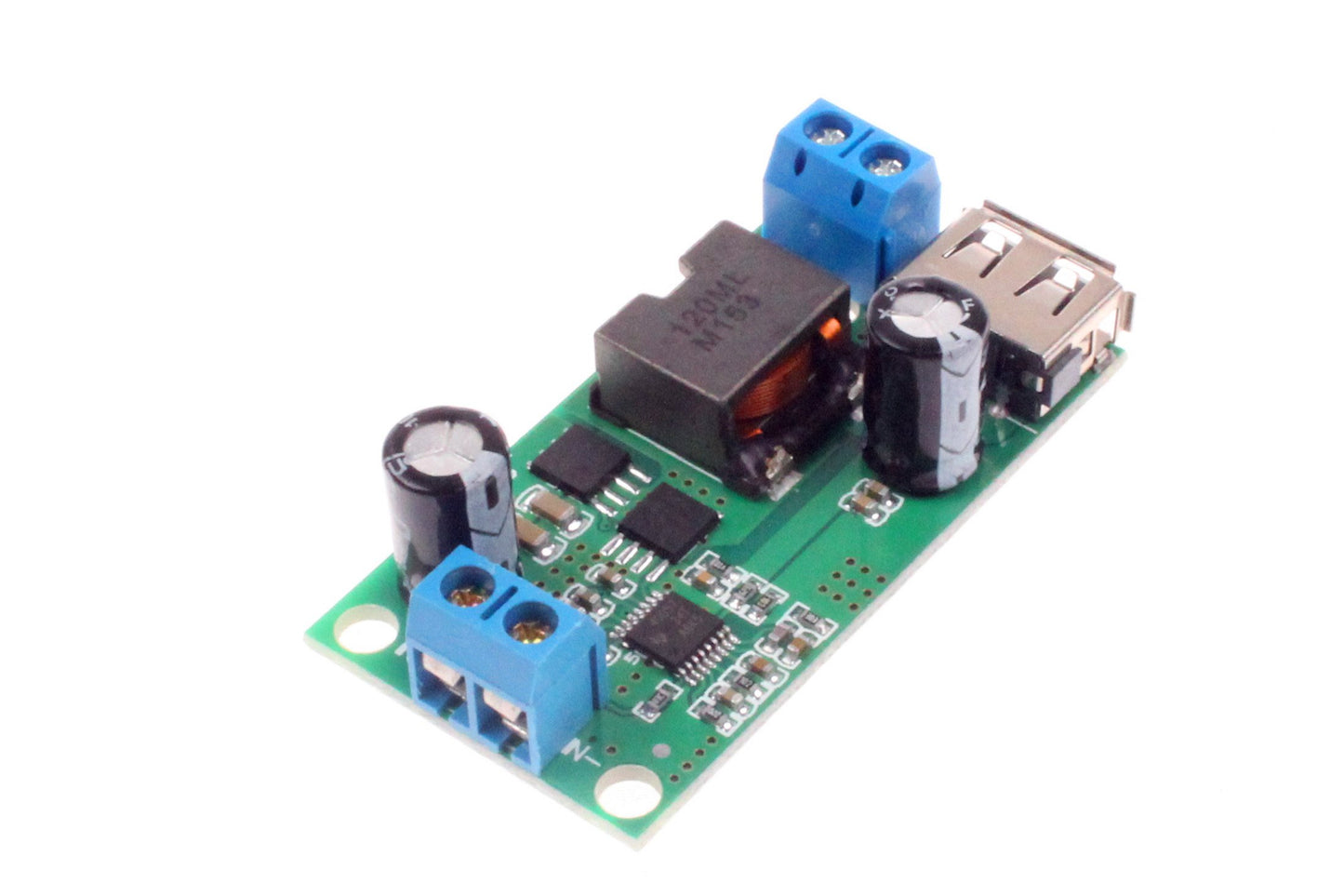 NOYITO DC to DC 5A Buck Power Supply Module 9V 12V 24V 36V to 5V 5A 25W Regulated Power Converter Module Suitable for USB 5V Powered Devices