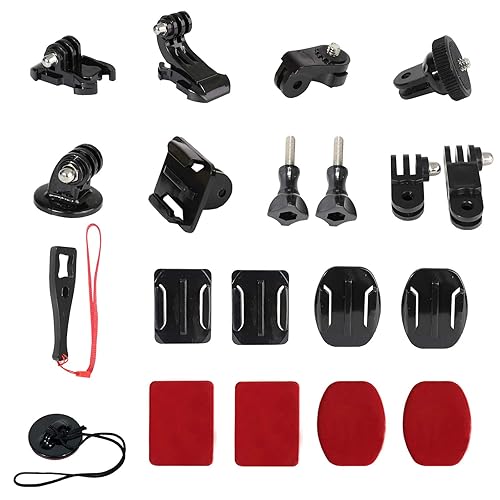 Universal Action Camera Accessory Kit for GoPro Hero 13 12 11 10 9 8 7 6 5 Go pro Max Insta360 X5/X4/X3 DJI OSMO Action 3 4 5 Pro AKASO APEMAN Sports