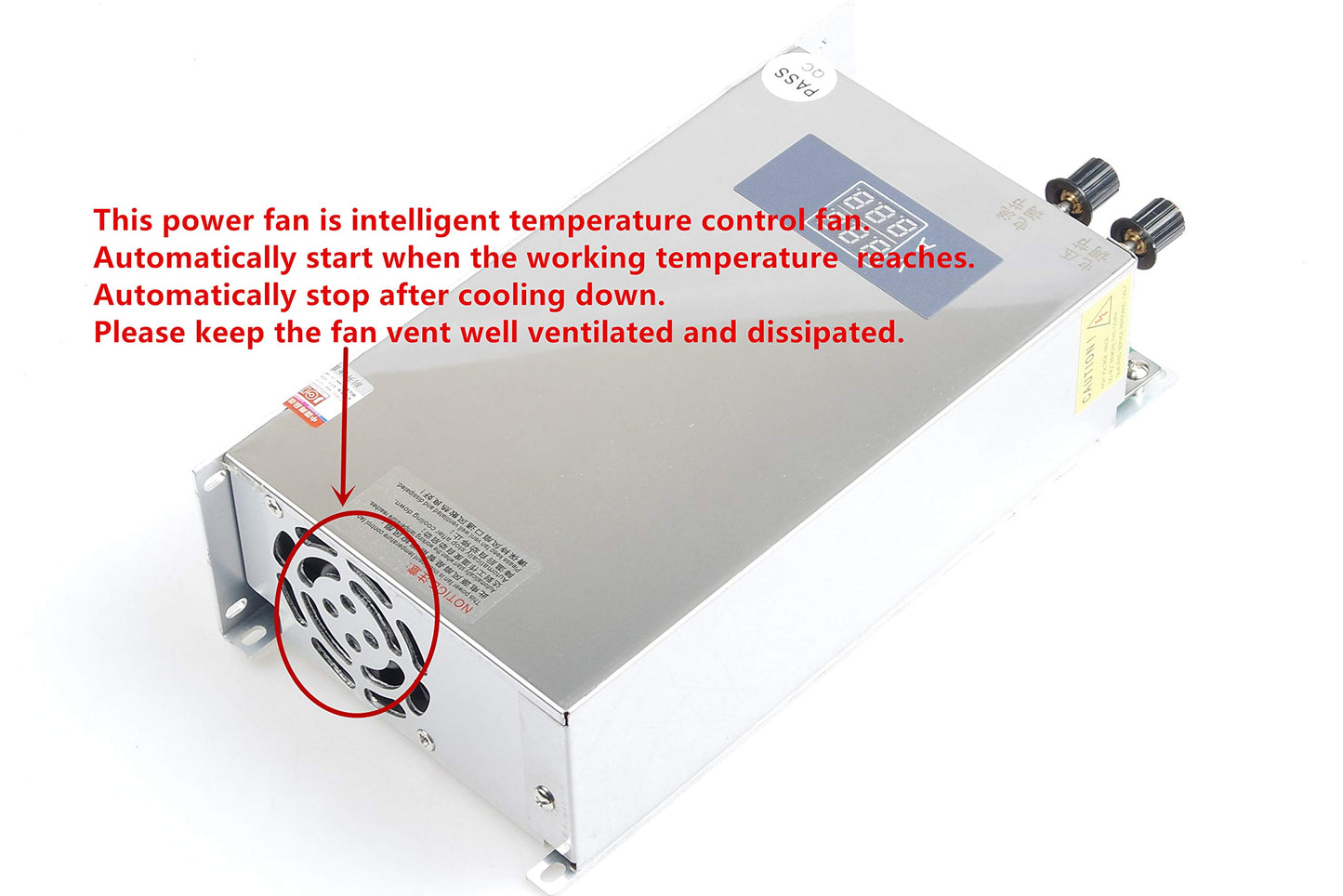 LIVISN Adjustable DC Power Voltage Converter AC 110V to DC 0-12V 0-80A Module 12V 80A Switching Power Supply Digital Display 1000W Voltage Regulator…