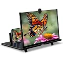 Zrgzob 20 Inch Screen Magnifier for Cell Phone - Foldable Phone Stand & Movie Amplifier, for Videos, and Gaming, Compatible with All Smartphones
