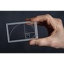 NYC Photo Safari: Golden Ratio/Fibonacci Composition View Finder/Viewer Photography/Painting/Drawing Credit Card Size Fits in Wallet/Camera Bag