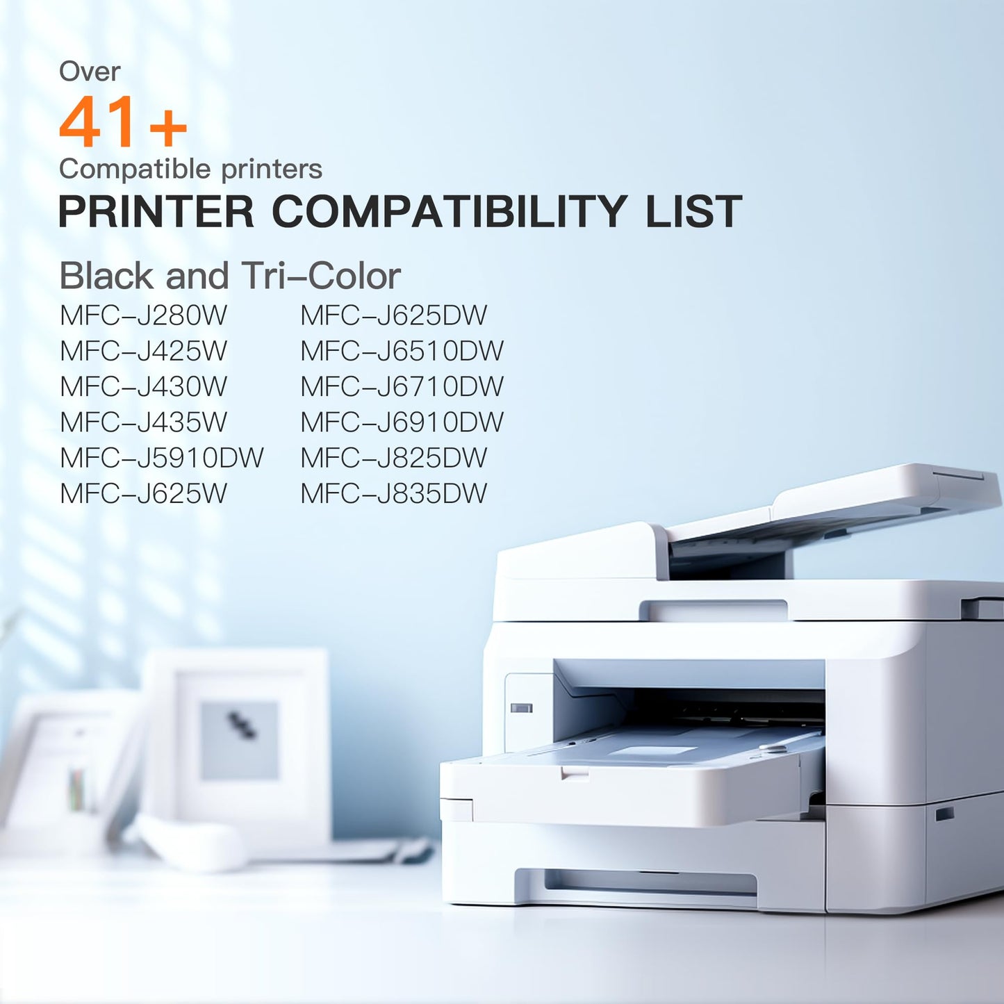 E-Z Ink Compatible Ink Cartridge Replacement for Brother LC-75 XL LC75 XL LC-71 XL LC71XL High Yield Compatible with MFC-J6510DW MFC-J6710DW