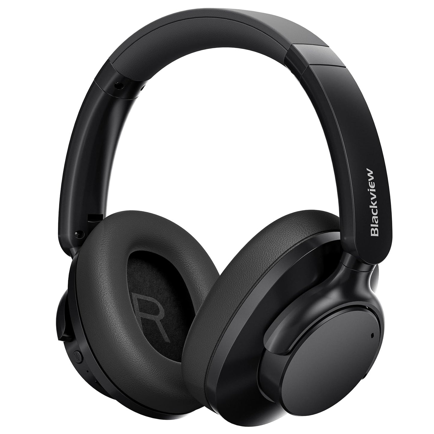 Blackview FitBuds H1 Over-Ear Bluetooth Headphones, Hi-Res Audio, Hybrid ANC, 65H Playtime, Bluetooth 5.4, USB-C Fast Charging, ENC Mics, Comfortable…