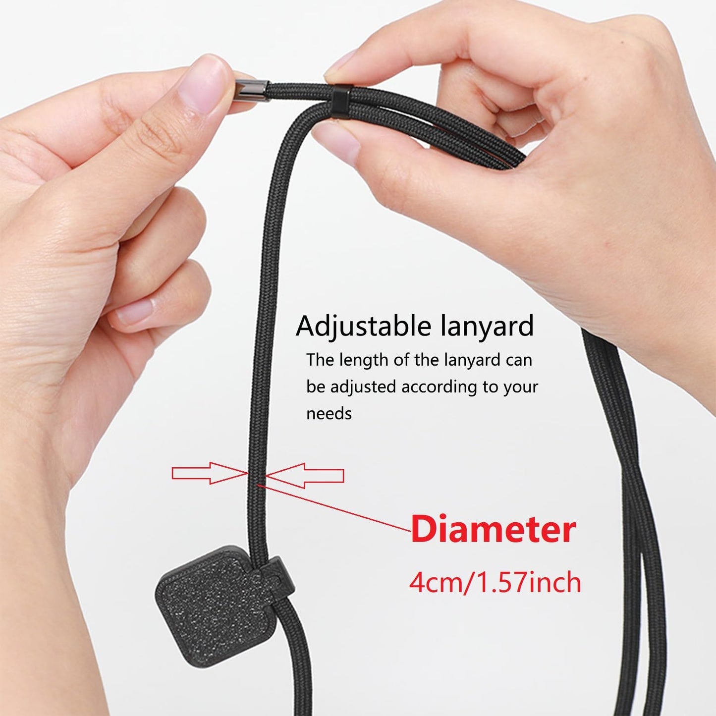 For DJI Mic Mini Clip Magnet,Mic 3 Magnetic Mounting Accessories,Magnetic Neck Adjustable necklace lanyard ,Hidden neck-hanging magnetic suction