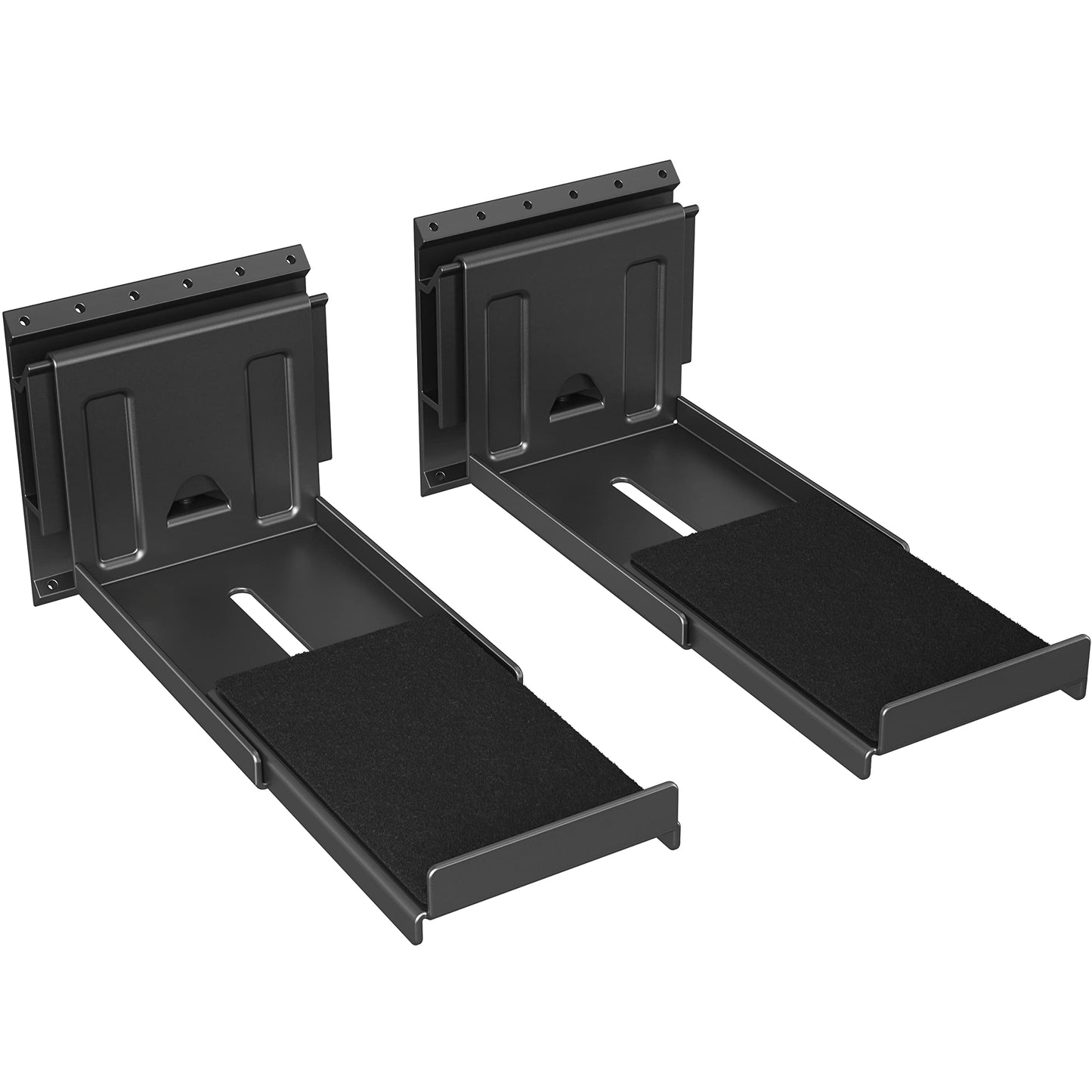 USX MOUNT Studless Soundbar Wall Mount, Universal Drywall Sound Bar Wall Brackets, Works with Most Soundbars, Holds up to 22 Lbs, Depth Adjustable