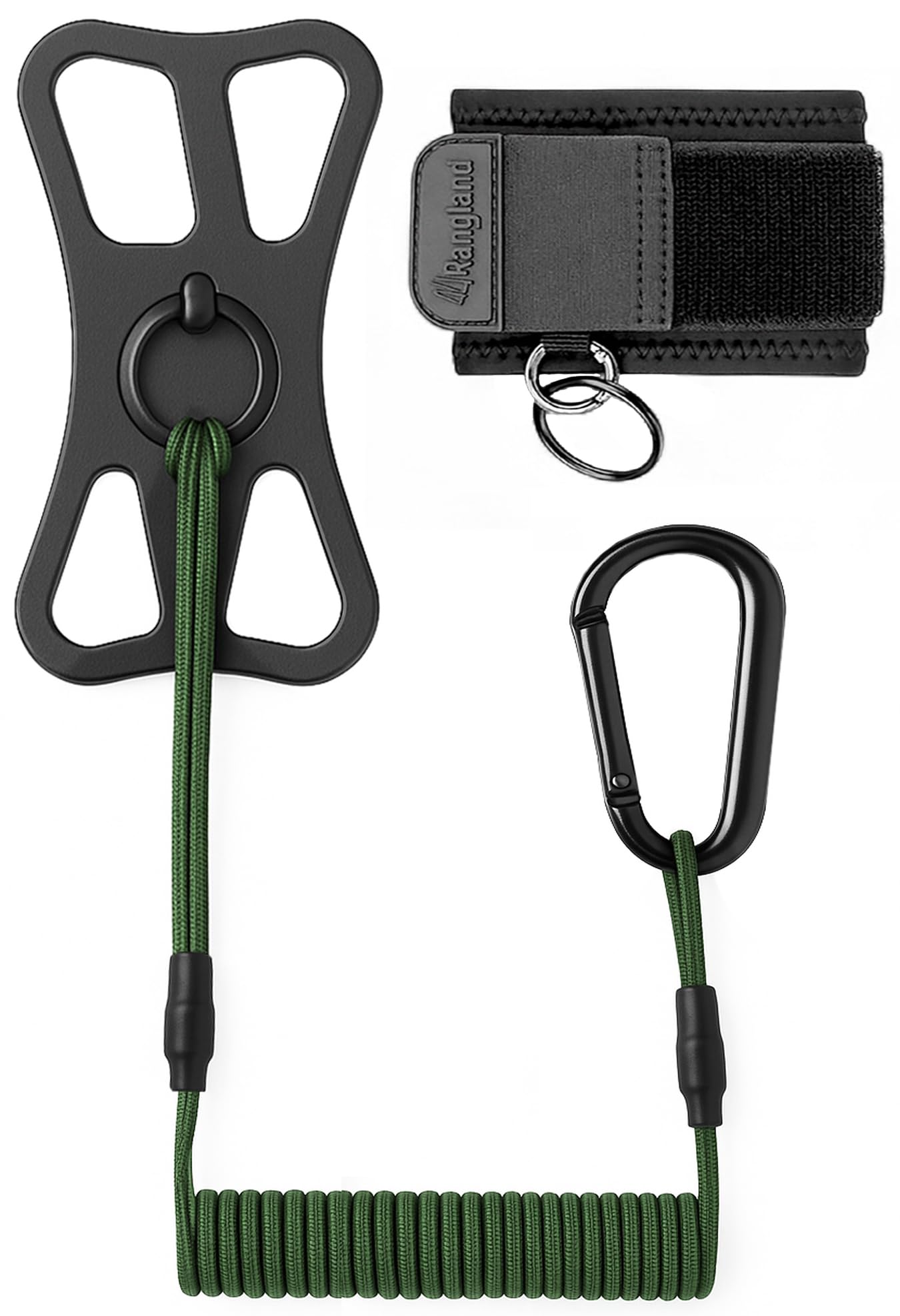 Water Sports Phone Tether Leash with Waterproof Breathable Wrist Strap & Carabiner, Secure Cellphone Holder for Kayaking, Boating & Rafting