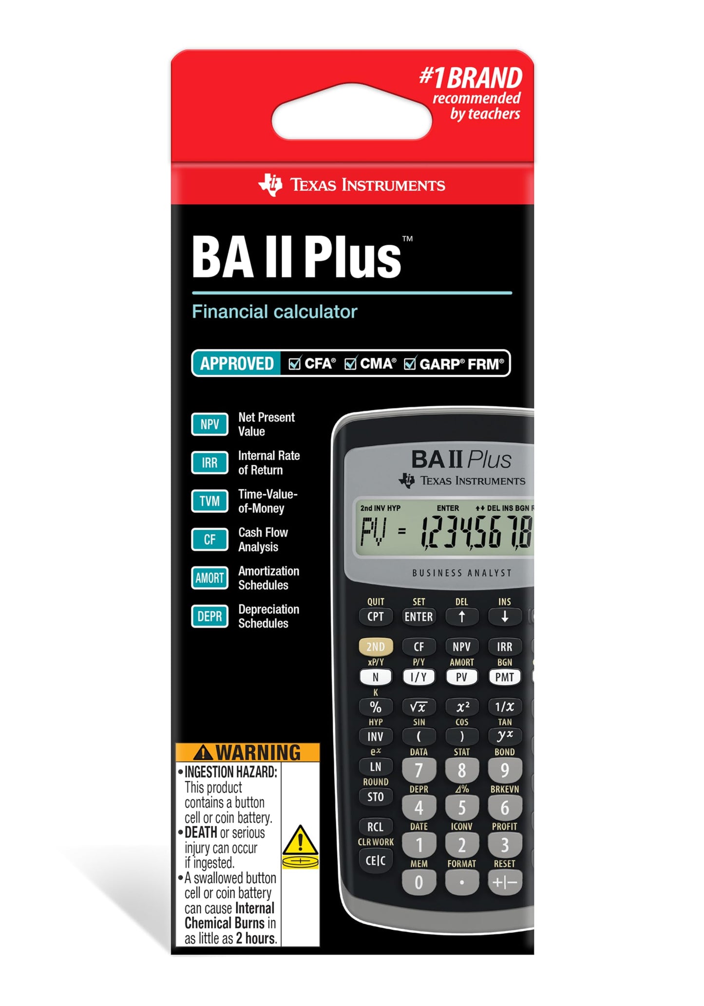 BA II Plus Financial Calculator