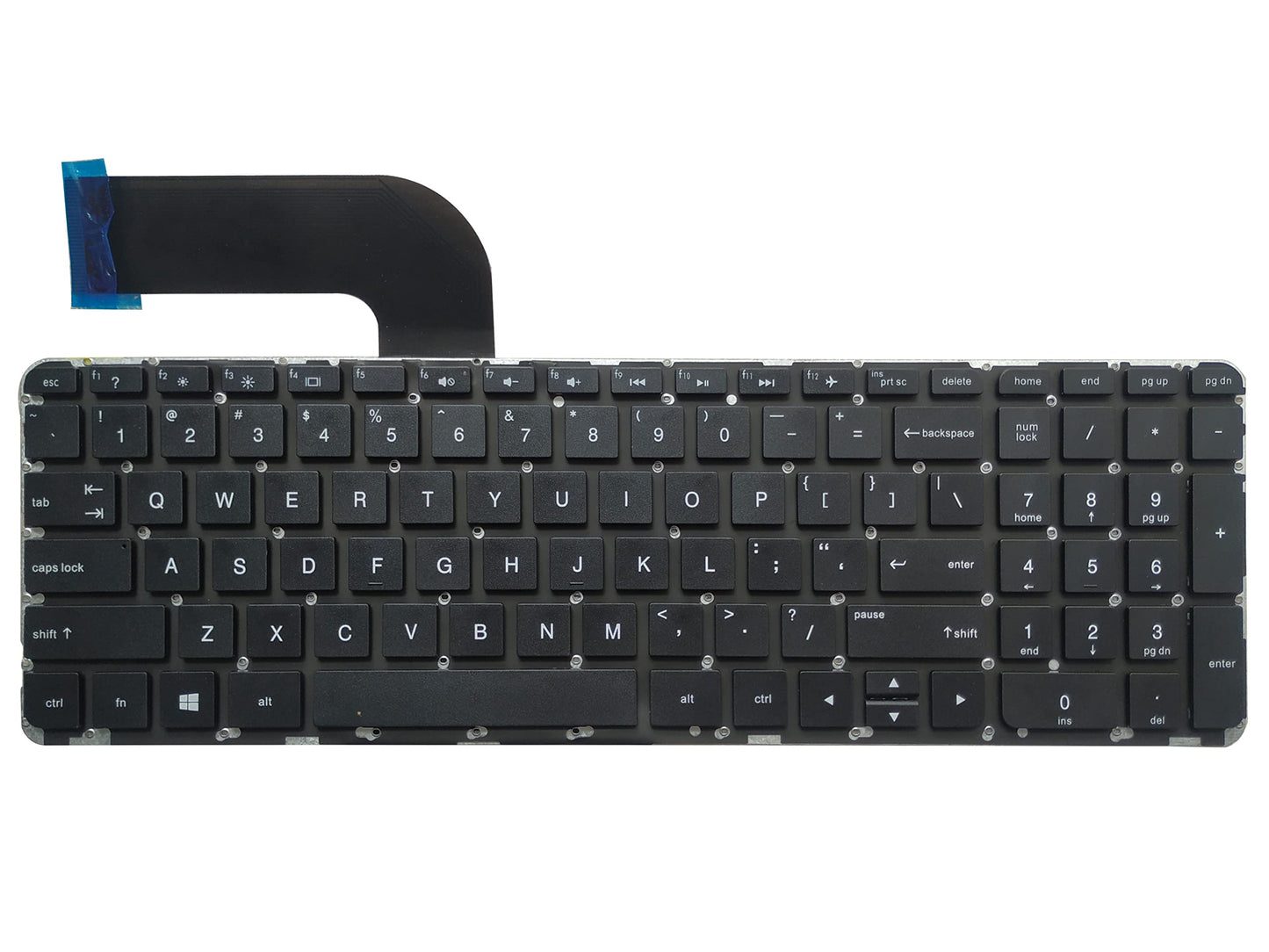 Laptop Replacement Keyboard Fit HP Pavilion 15-P000 15-P008AU 15-P 15-P089 15-P100DX 15-P114DX US Layout