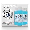Pitney Bowes 601-9 Compatible E-Z Seal Sealing Solution (4 Pack - 4oz) - Envelope Sealer for DM Series Mailing System - Envelope Seal for Effortless