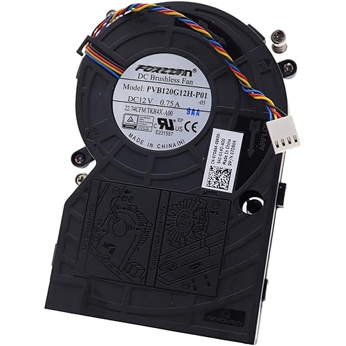 Deal4GO CPU Cooling Fan w/Heatsink Assembly 7D86K TKR4X Replacement for Dell Optiplex 7090 7080 7070 7060 7050 5080 5070 5050 3050 3040 (SFF)