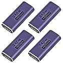 ALAMSCN 4PCS 240W USB Type C Female to Female Adapter Extender 40Gbps 8K Video Compatible for Tablet Phones Laptop Type C Devices