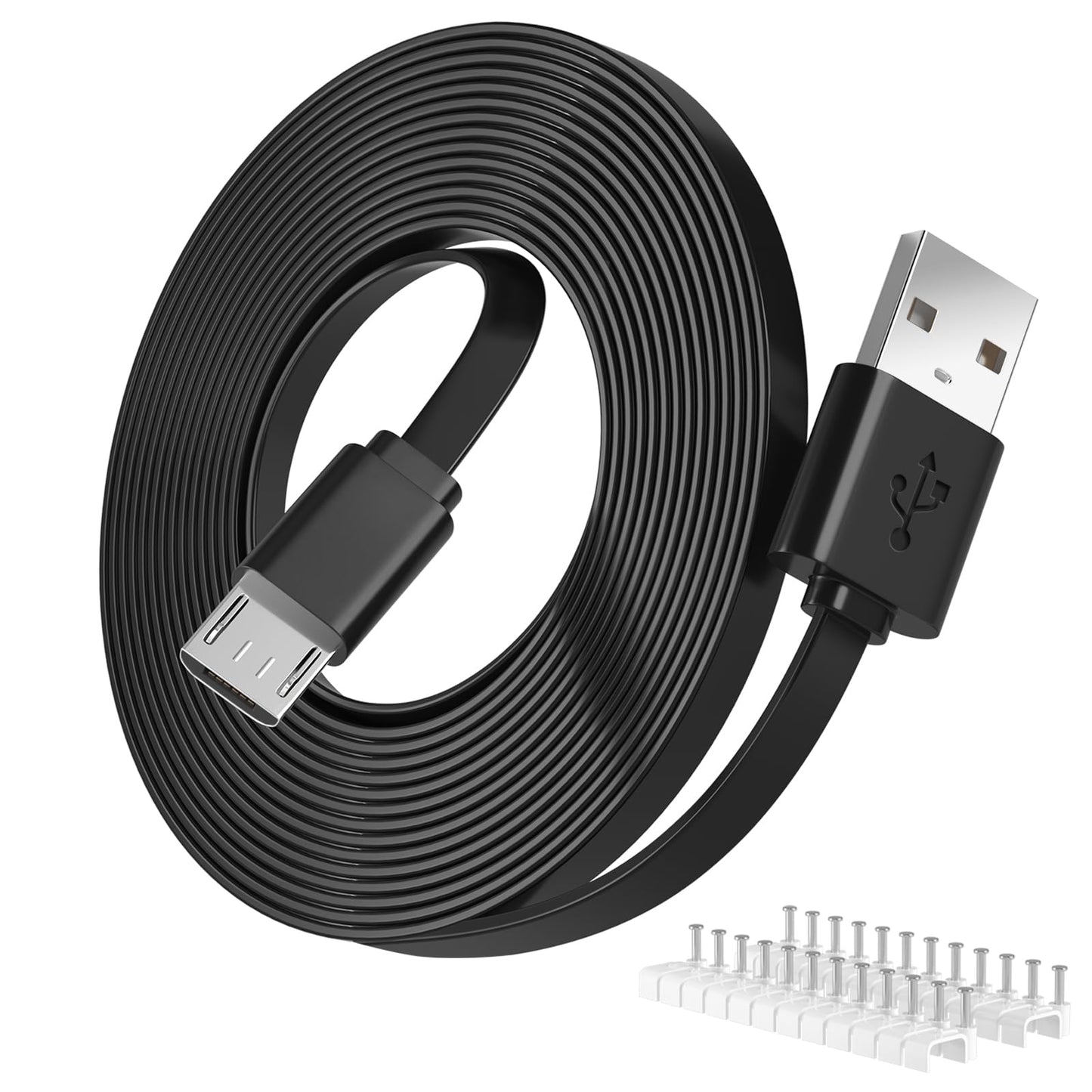 16.4ft Power Extension Cable for Wyze Cam Pan,WyzeCam,Kasa Cam,Yi Dome Home,Furbo Dog,Nest Cam,Oculus Go,Blink,KasaCam NestCam,IP Security