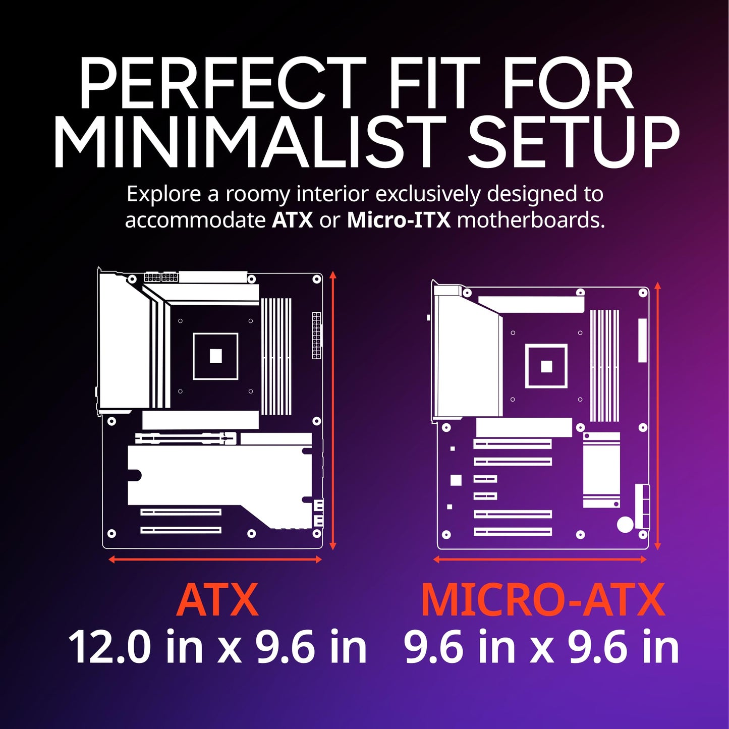 Cooler Master Elite 502 Lite ATX High Airflow Minimalist PC Case, 410mm GPU Max, Compatible RTX 5090|RX 7090 XT, 360mm AIO Max, Type C, Tempered