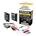 Scosche ICCR6BN Double DIN Radio Installation Dash Kit Compatible with Select 2007-2019 Chrysler, Dodge, Jeep and RAM Vehicles - Complete Aftermarket