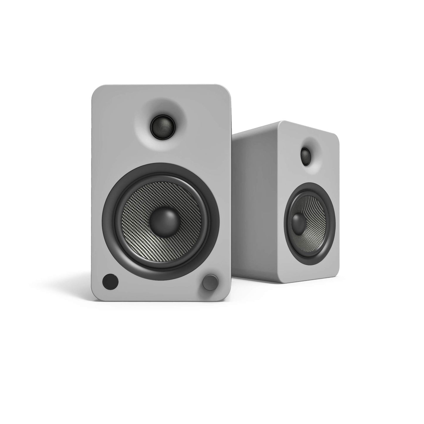 Kanto YU6MG Powered Bookshelf Speakers with Bluetooth and Phono Preamp | Pair | Matte Grey