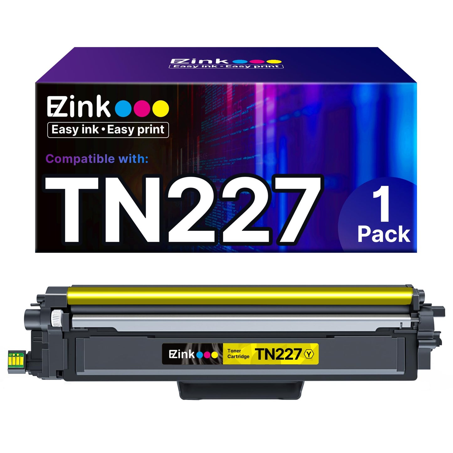E-Z Ink Compatible Replacement for Brother TN227 TN-227 TN227Y TN223 TN223Y