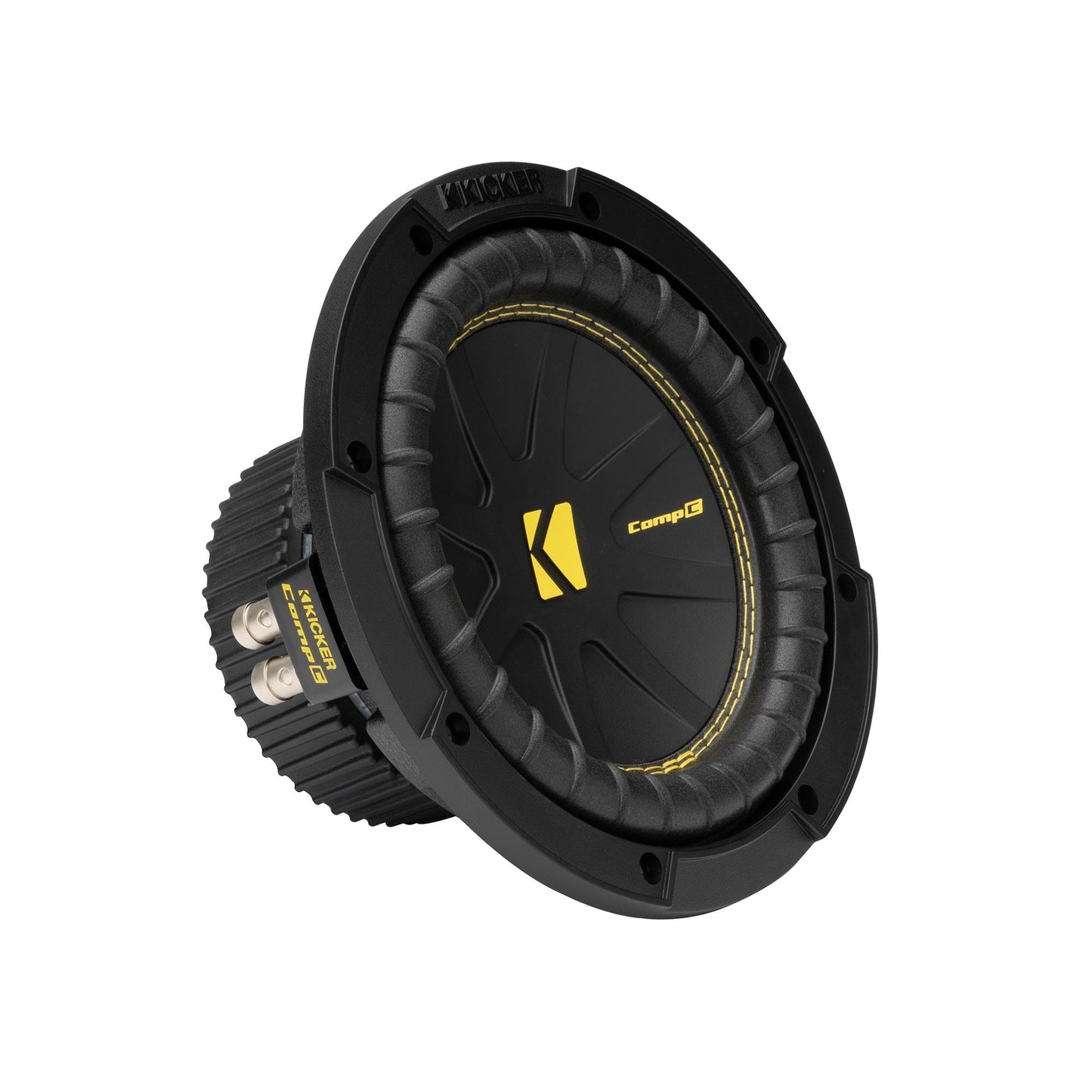 Kicker 50CWCD84 CompC 8" Subwoofer Dual Voice Coil 4-Ohm (Renewed)