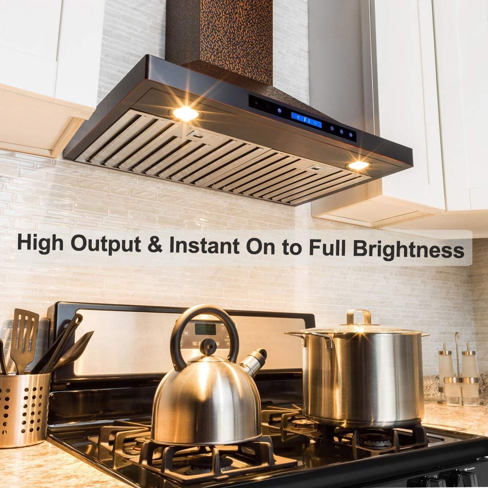 Vinaco PAR20 50W Halogen Bulb Dimmable 120V 3000K Warm White for Range Hood