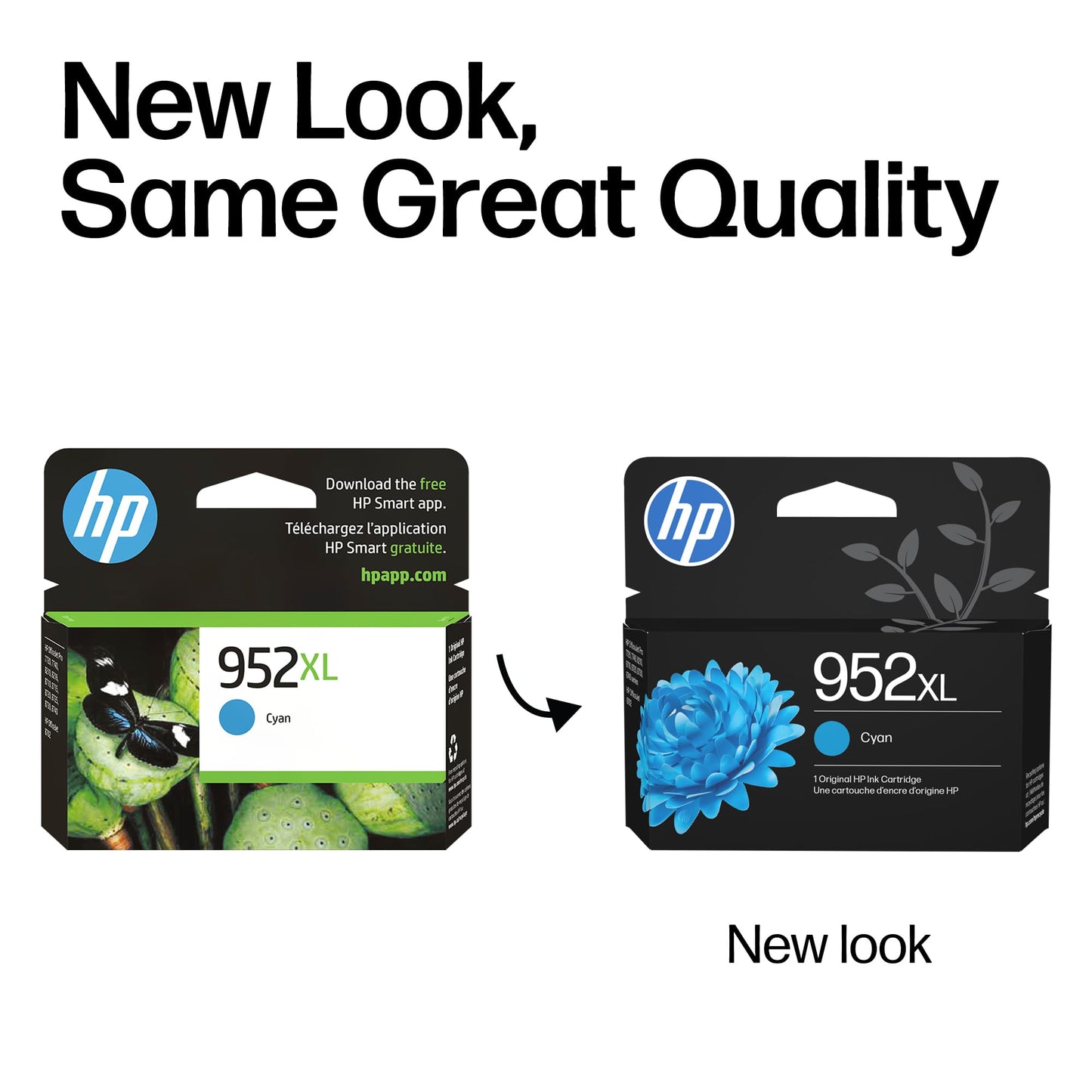 HP 952XL Cyan High-Yield Ink Cartridge | Works with OfficeJet 8702, Pro 7720, 7740, 8210, 8710, 8720, 8730, 8740 Series | L0S61AN