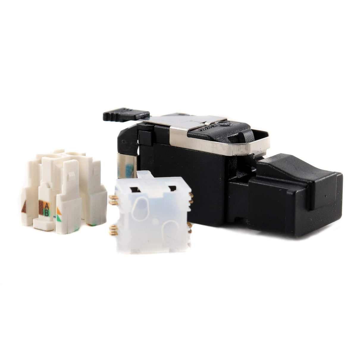 Belden RVAFPUBK-S1 REVConnect CAT6A 10GB 10GX Field Mount RJ45 Plug, UTP, Black