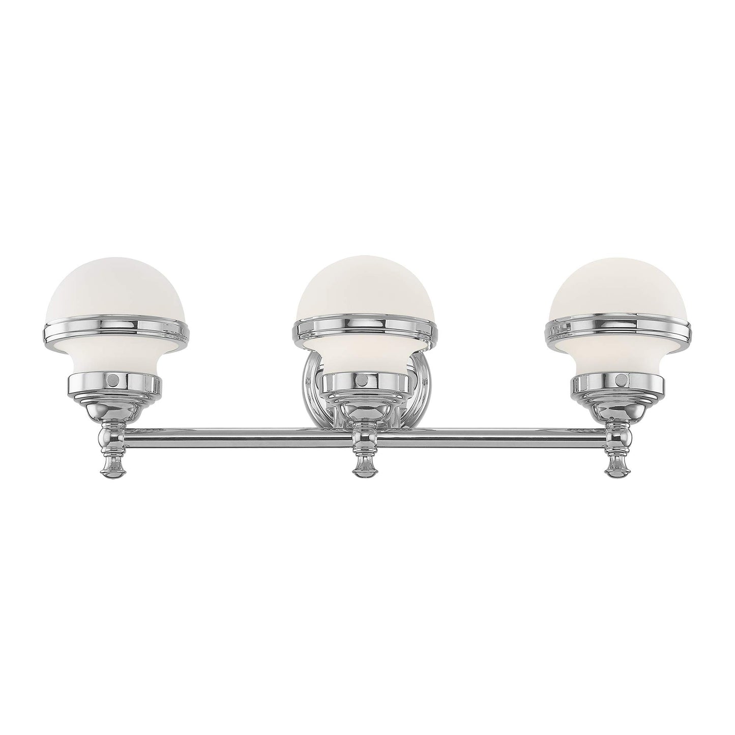 Livex Lighting 5713-05 Oldwick 3 Polished Chrome Bath Light, 24 x 7.25 x 8.25