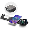 Mophie 3-in-1 Travel Charger with MagSafe - Portable Wireless Charging Hub, Compatible w/Apple Devices, iPhone 17/16/15/14/13/12 Series, Apple Watch