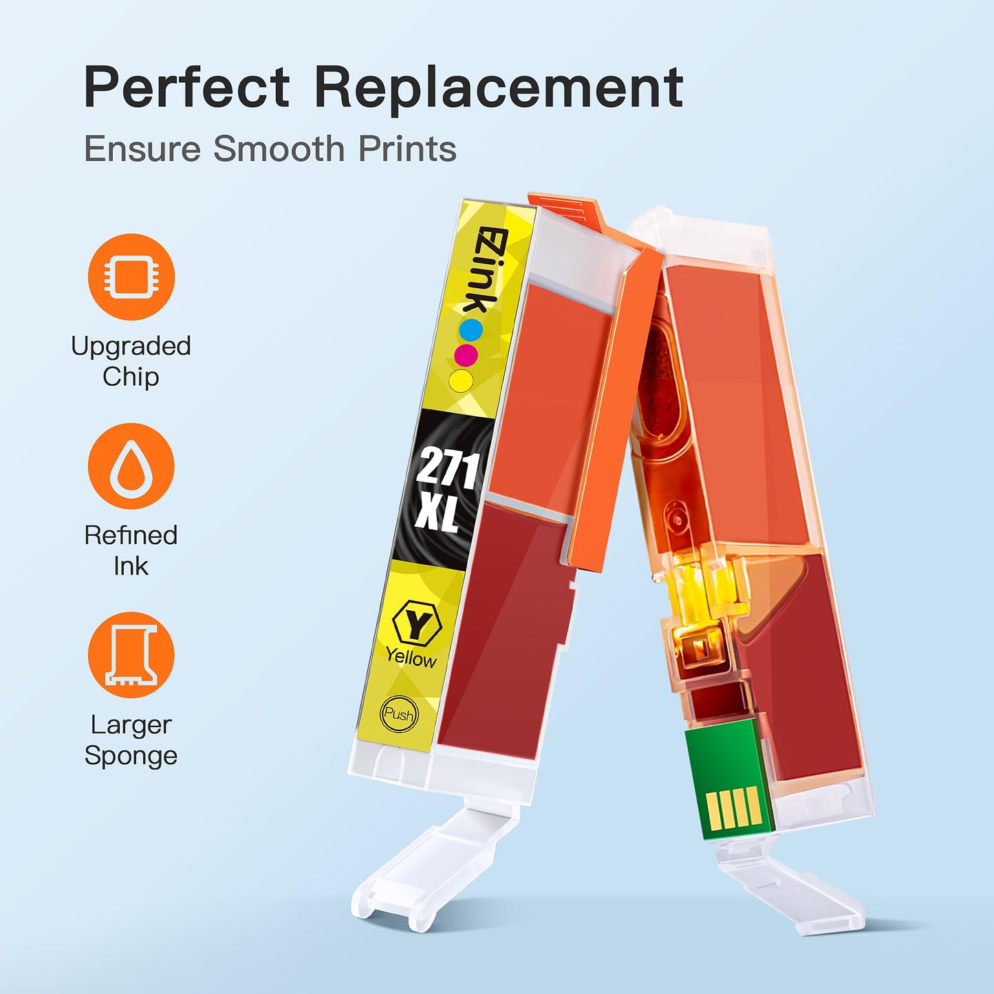 E-Z Ink Compatible for Canon CLI-271XL CLI271XL 271 Ink Cartridges, 9 Pack