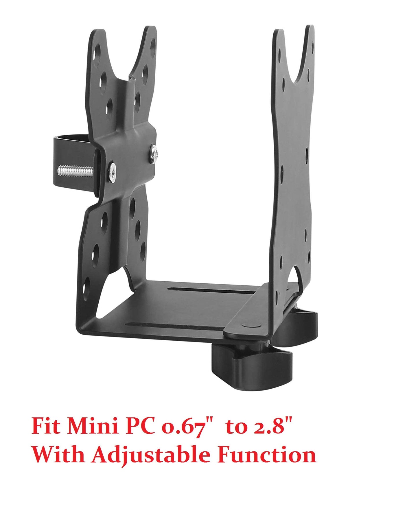 Mount Plus MP-CPB-1 Thin Client | Mac mini | Intel NUC | Game Console | VESA Mount to Save Space by Mounting Thin Client PC to Back of Monitor, Small