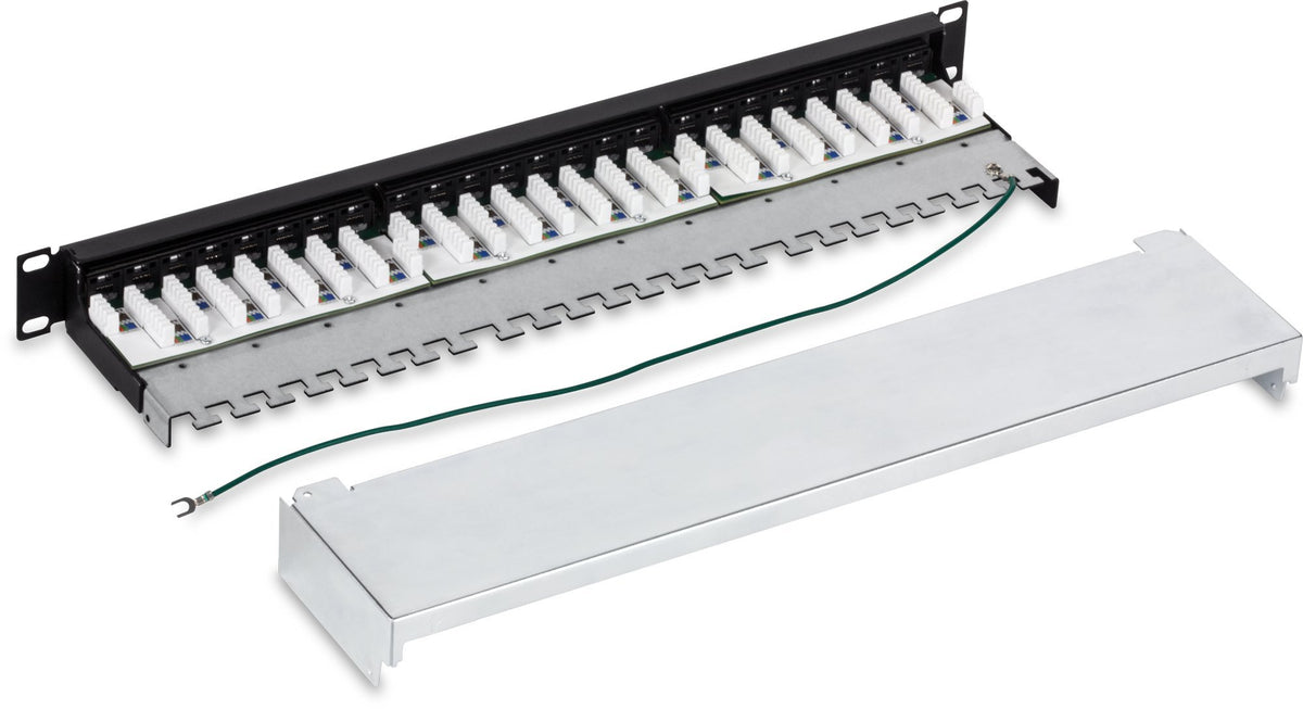 TRENDnet 24-Port Cat6A Shielded Patch Panel, TC-P24C6AS
