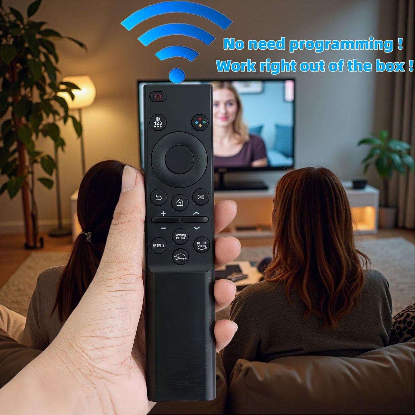 Replacement Remote Control for Samsung U8000F Smart TV UN43DU7200FXZA UN50DU7200FXZA UN55DU7200FXZA UN60DU7200FXZA UN65DU7200FXZA UN70DU7200FXZA