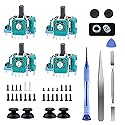Joysticks Replacement for P5 Controller, AOLION 3D Joystick Module Parts Compatible with P5 51 PCS Controller parts 4 Joystick, Thumbstick, 10