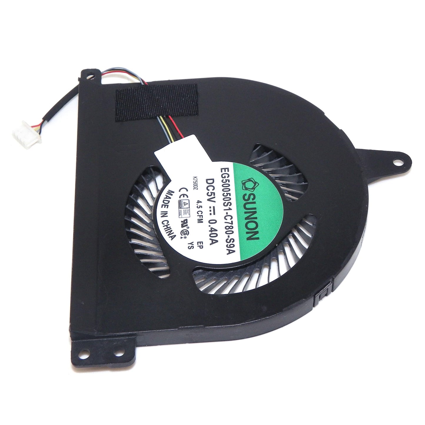 Replacement CPU Colling Fan for DELL Latitude E5470 P62G 0WKT5Y, WKT5Y, DC28000GGSL, EG50050S1-C780-S9A